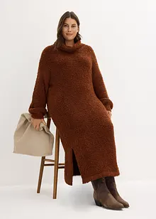 Robe en maille bouclée, bonprix