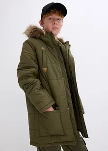 Veste d'hiver garçon pratique à capuche, bonprix