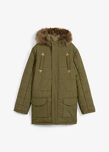 Veste d'hiver garçon pratique à capuche, bonprix