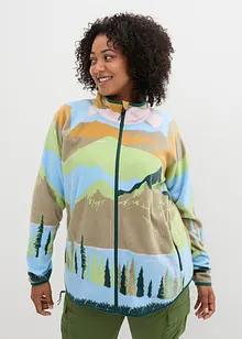 Veste polaire avec poches zippées, bonprix