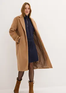 Robe oversize à col camionneur, bonprix