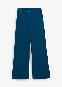 Pantalon palazzo en velours côtelé, bonprix