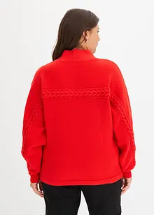 Pull à motif torsadé, bonprix