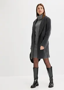 Robe en maille à col roulé, bonprix