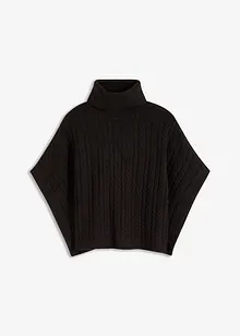 Pull oversize en maille torsadée, bonprix