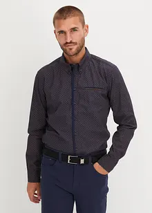 Chemise business 100% coton col boutonné et poche poitrine, bonprix