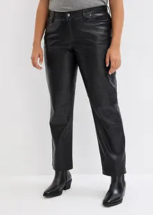 Pantalon en cuir nappa d'agneau, bonprix