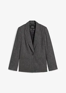 Blazer en laine à motif chevrons, bonprix