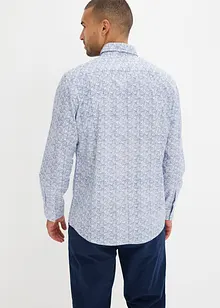 Chemise manches longues à col boutonné, bonprix