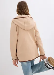 Veste chaude en maille polaire, fille, bonprix