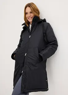 Parka rembourrée à capuche amovible et ampleur réglable, bonprix