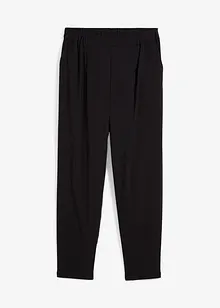 Pantalon carotte avec taille élastiquée, longueur cheville, bonprix