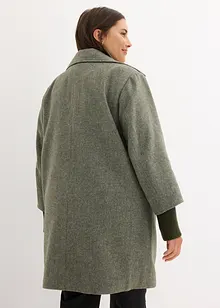 Manteau court, aspect laine, bonprix