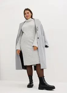 Robe en maille côtelée, bonprix