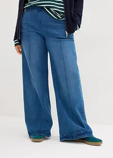 Jean Wide Leg taille haute, extensible, bonprix