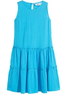 Robe midi en gaze de coton légère, bonprix