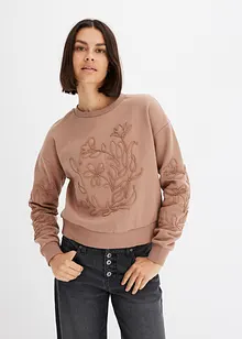 Sweat-shirt orné d'un cordon, bonprix