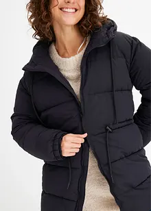 Manteau matelassé court avec lien à nouer, bonprix