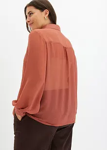 Blouse avec dentelle, bonprix