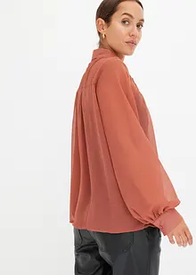 Blouse avec dentelle, bonprix