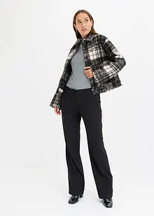 Veste à carreaux, aspect laine, bonprix