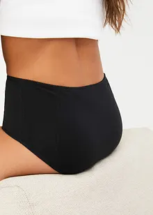 Lot de 2 culottes menstruelles Maxi, flux moyen, bonprix