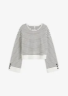 Sweat oversize en coton, bonprix