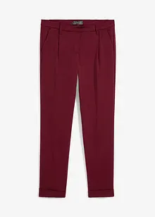 Pantalon étroit à revers, bonprix