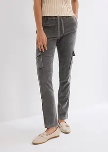 Pantalon taille élastiquée en velours côtelé, bonprix