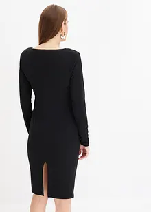 Robe en jersey à épaulettes, bonprix