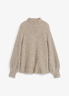 Pull en fil duveteux, bonprix