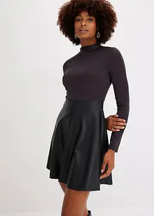 Robe avec col montant, bonprix