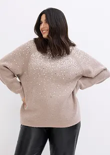 Pull à sequins, bonprix