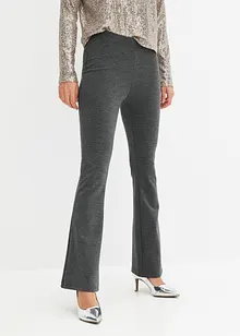 Pantalon en jersey en punto di roma, bonprix