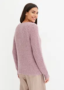 Pull en grosses mailles avec fil brillant, bonprix