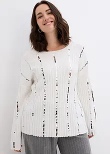 Pull côtelé, bonprix