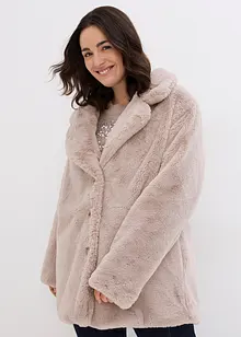 Manteau en fausse fourrure, bonprix