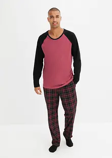 Pyjama avec pantalon en flanelle, bonprix