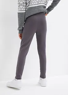 Lot de 2 leggings thermiques avec doublure en polaire douce, bonprix