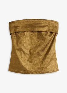 Top bandeau avec imprimé métallisé, bonprix