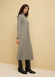 Robe en crêpe avec couture, bonprix