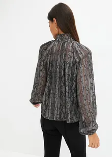 Blouse en crêpe, bonprix
