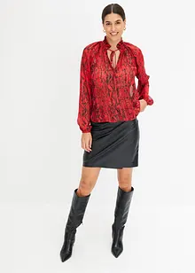 Blouse en crêpe, bonprix