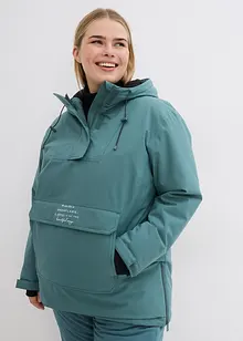 Veste de ski pratique avec doublure polaire, imperméable, oversize, bonprix