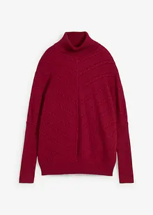 Pull col roulé, bonprix