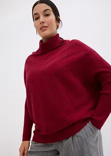 Pull col roulé, bonprix