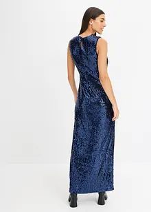 Robe à sequins et découpe, bonprix