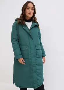 Parka ample forme trapèze avec lien sous coulisse, bonprix