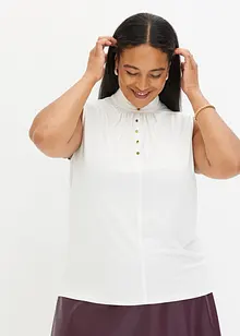 Top en jersey avec boutons décoratifs, bonprix