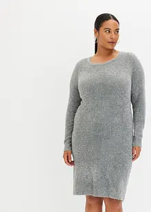 Robe en maille avec lurex, bonprix